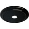 Ekena Millwork Crendon Ceiling Medallion (Fits Canopies up to 4 3/8"), 24 1/8"OD x 4 3/8"ID x 2 1/4"P, Black Pearl CM24CRBPS - alternate 4